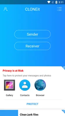 CLONEit - Batch Copy All Data android App screenshot 0